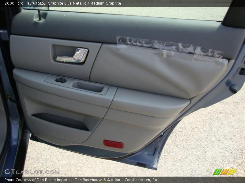 Graphite Blue Metallic / Medium Graphite 2000 Ford Taurus SES