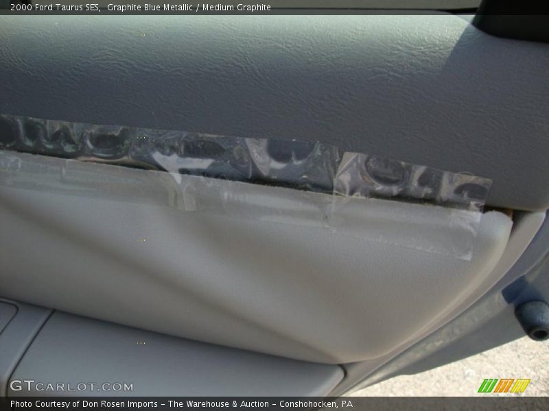 Graphite Blue Metallic / Medium Graphite 2000 Ford Taurus SES