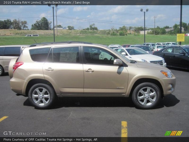 Sandy Beach Metallic / Sand Beige 2010 Toyota RAV4 Limited