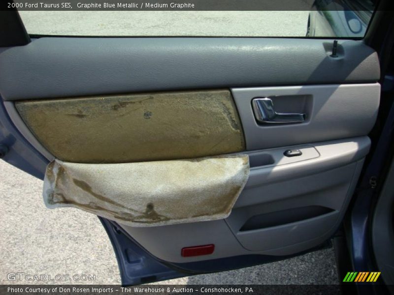 Graphite Blue Metallic / Medium Graphite 2000 Ford Taurus SES