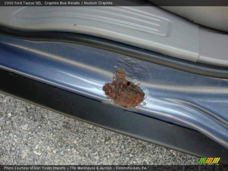 Graphite Blue Metallic / Medium Graphite 2000 Ford Taurus SES