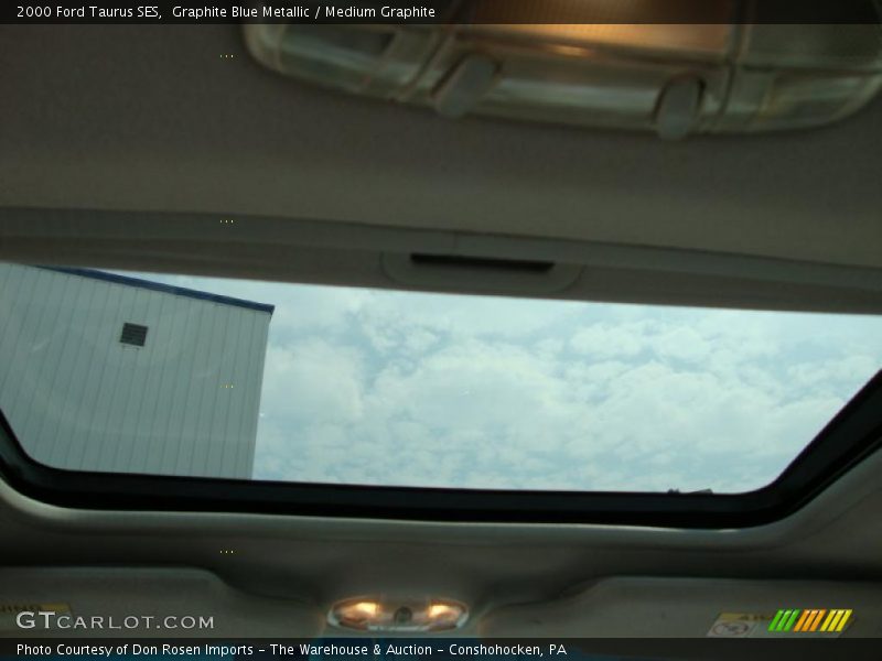 Graphite Blue Metallic / Medium Graphite 2000 Ford Taurus SES