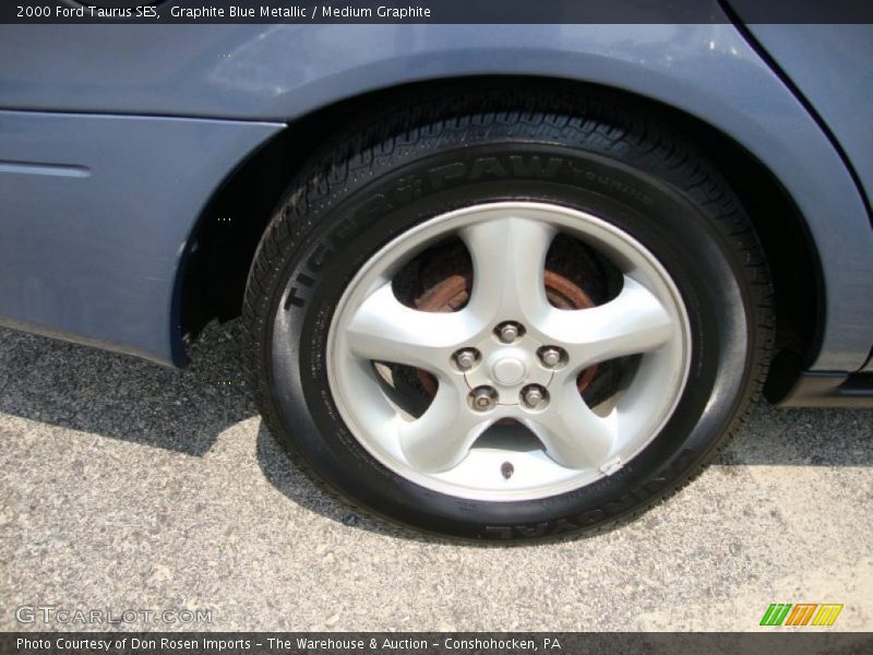 Graphite Blue Metallic / Medium Graphite 2000 Ford Taurus SES
