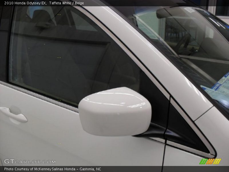Taffeta White / Beige 2010 Honda Odyssey EX