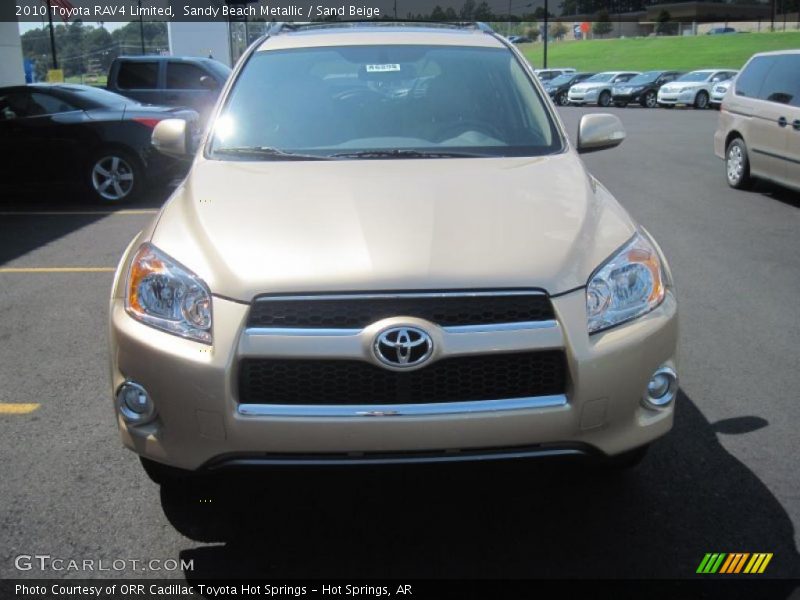 Sandy Beach Metallic / Sand Beige 2010 Toyota RAV4 Limited