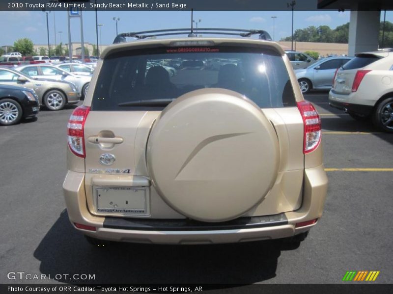 Sandy Beach Metallic / Sand Beige 2010 Toyota RAV4 Limited