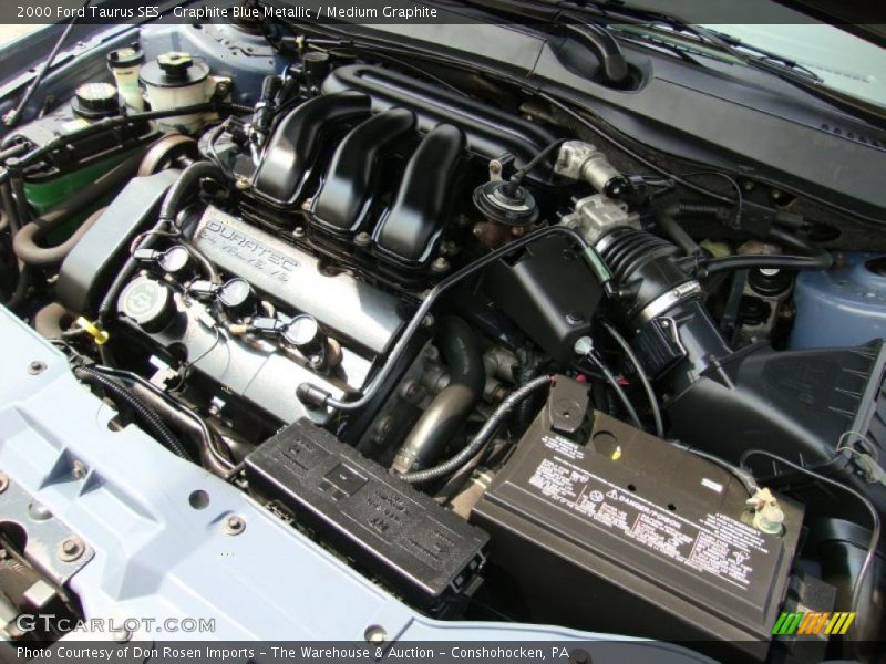 Graphite Blue Metallic / Medium Graphite 2000 Ford Taurus SES