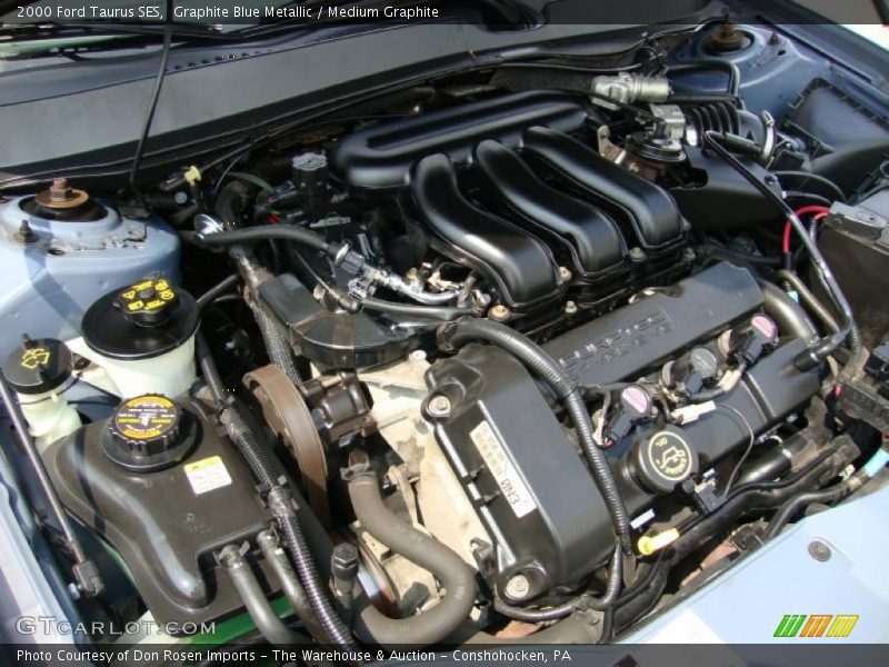 Graphite Blue Metallic / Medium Graphite 2000 Ford Taurus SES