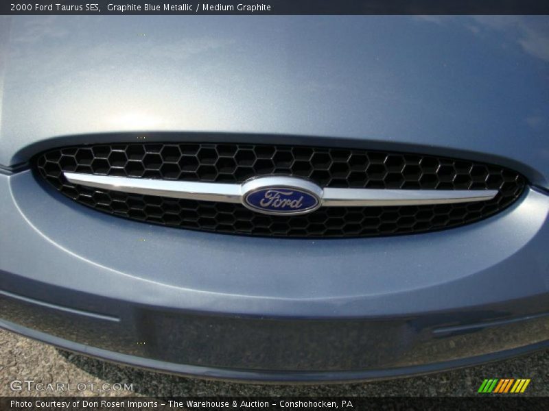 Graphite Blue Metallic / Medium Graphite 2000 Ford Taurus SES