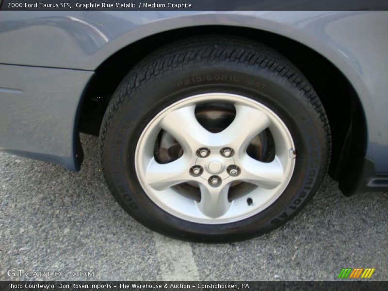 Graphite Blue Metallic / Medium Graphite 2000 Ford Taurus SES