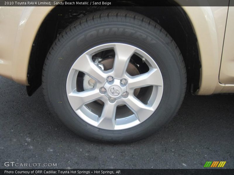 Sandy Beach Metallic / Sand Beige 2010 Toyota RAV4 Limited