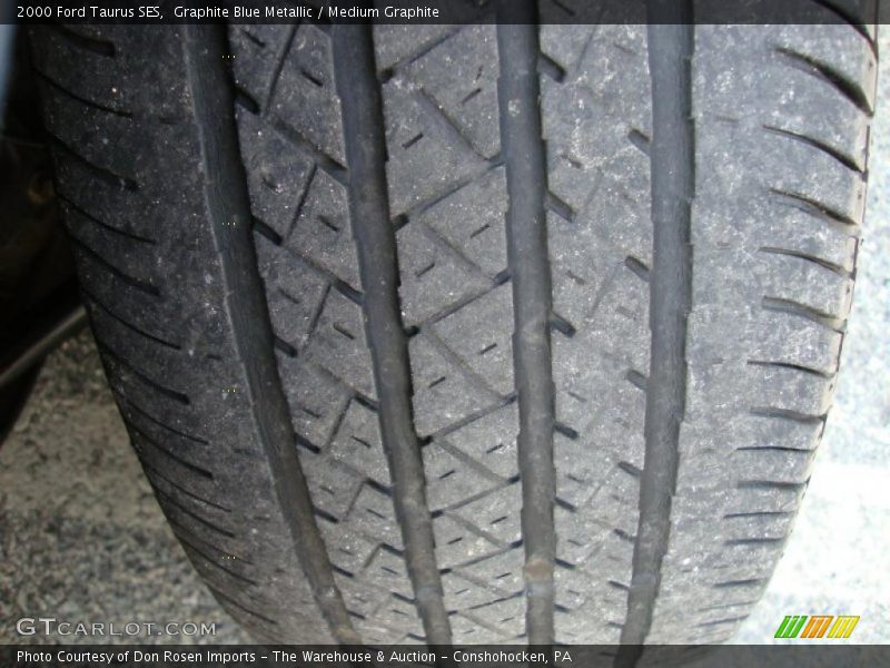 Graphite Blue Metallic / Medium Graphite 2000 Ford Taurus SES