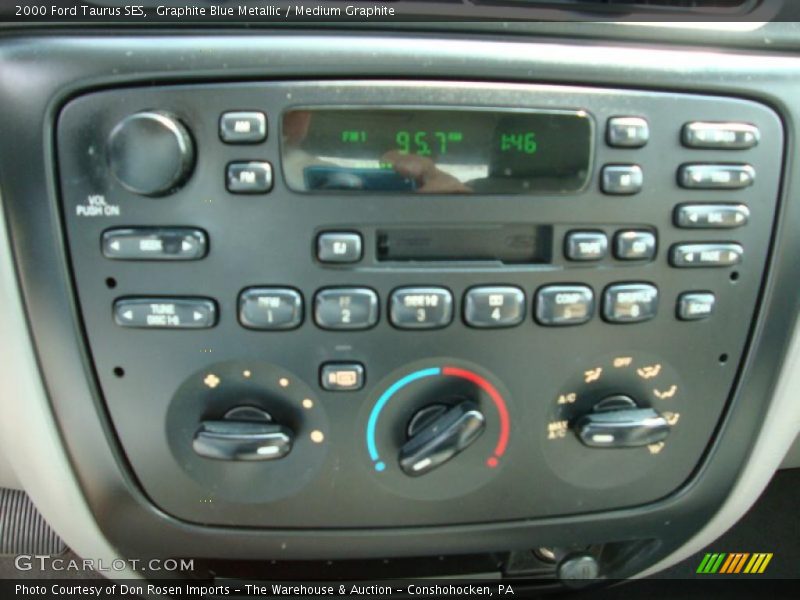 Graphite Blue Metallic / Medium Graphite 2000 Ford Taurus SES