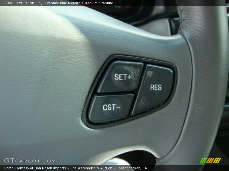 Graphite Blue Metallic / Medium Graphite 2000 Ford Taurus SES