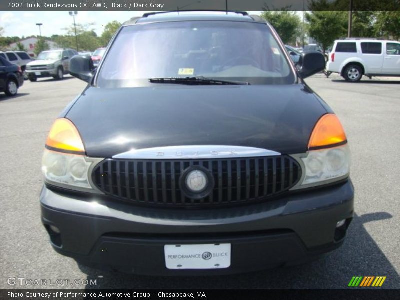 Black / Dark Gray 2002 Buick Rendezvous CXL AWD