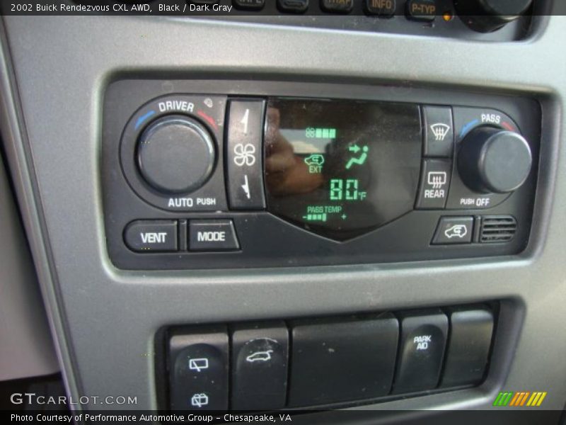 Black / Dark Gray 2002 Buick Rendezvous CXL AWD