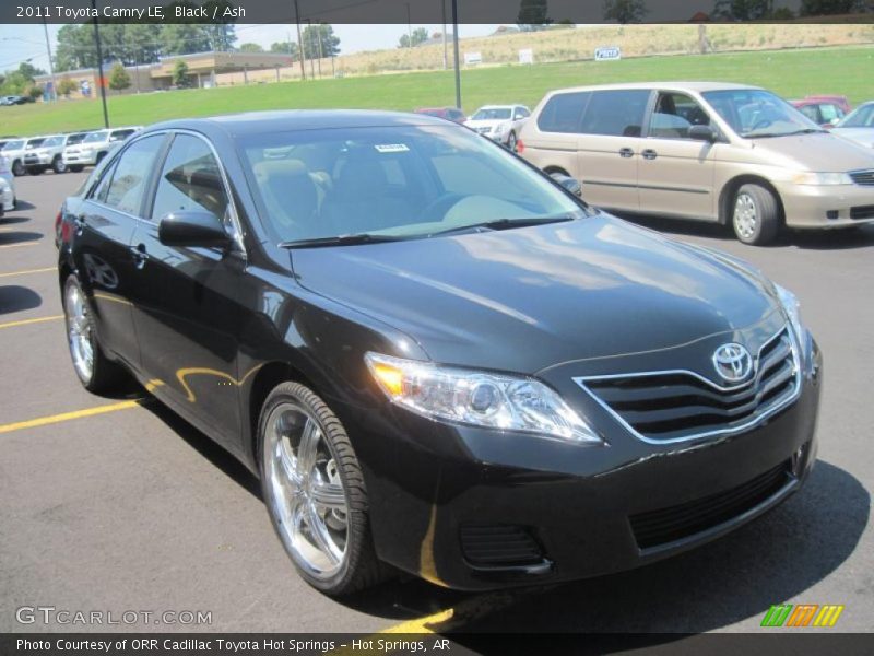 Black / Ash 2011 Toyota Camry LE