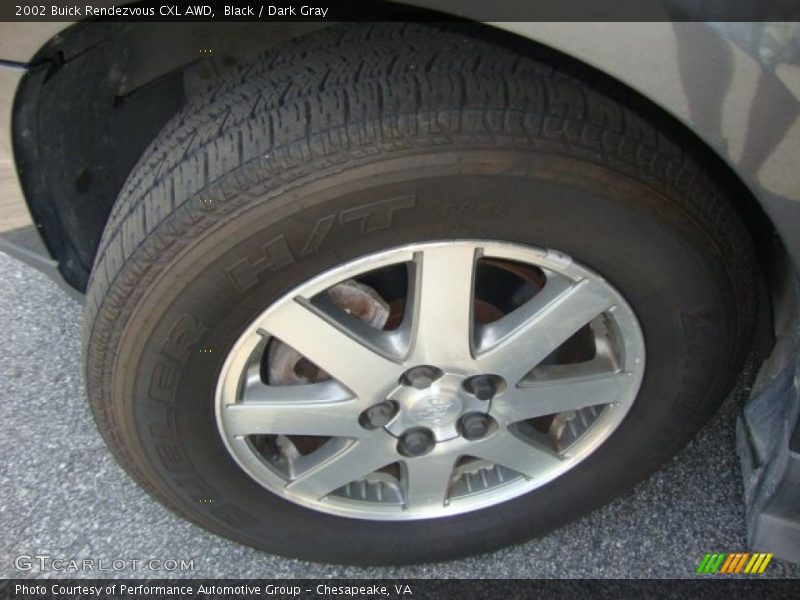 Black / Dark Gray 2002 Buick Rendezvous CXL AWD