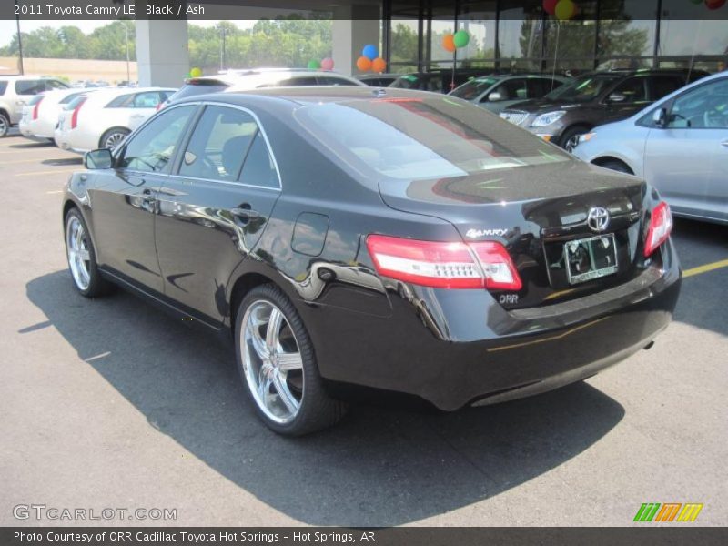 Black / Ash 2011 Toyota Camry LE