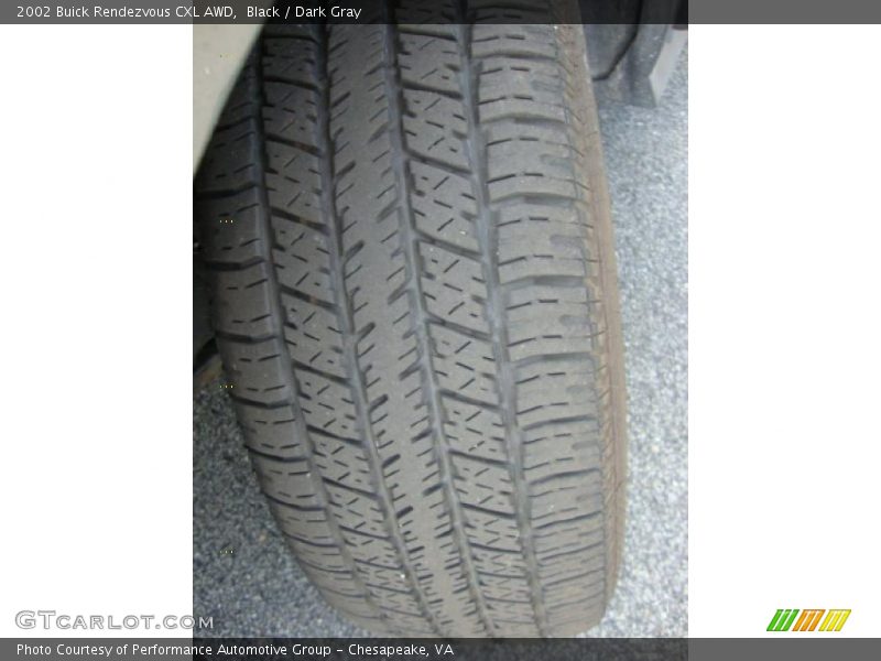 Black / Dark Gray 2002 Buick Rendezvous CXL AWD