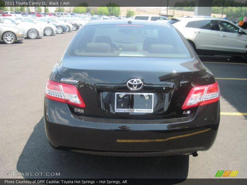 Black / Ash 2011 Toyota Camry LE