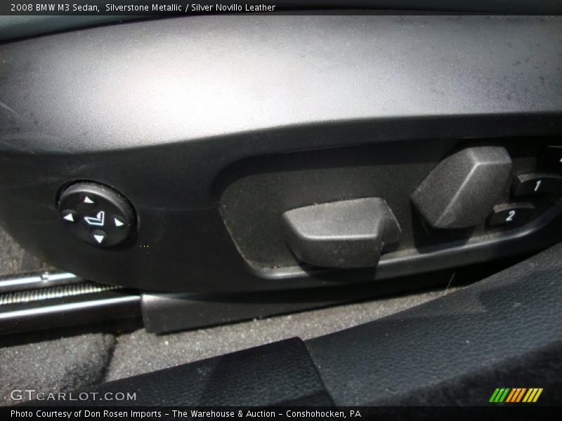 Silverstone Metallic / Silver Novillo Leather 2008 BMW M3 Sedan