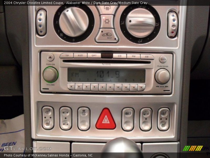 Alabaster White / Dark Slate Gray/Medium Slate Gray 2004 Chrysler Crossfire Limited Coupe