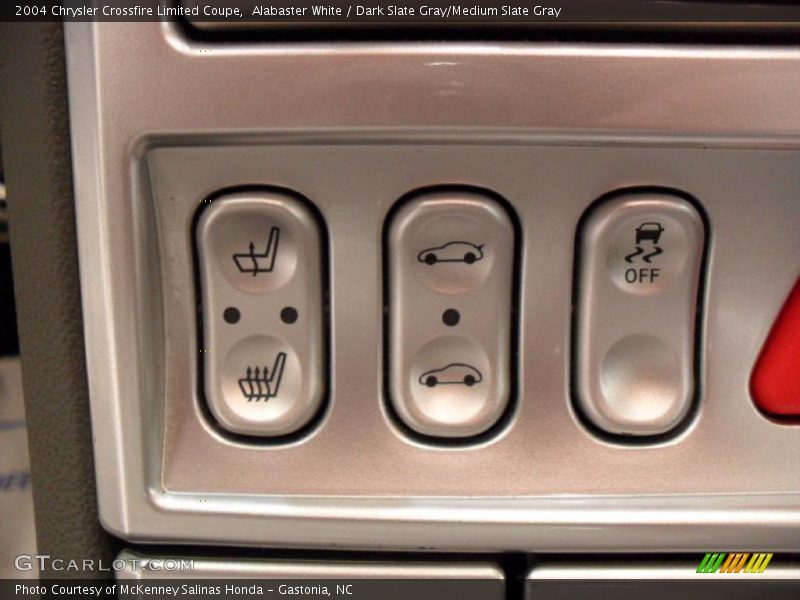 Controls of 2004 Crossfire Limited Coupe
