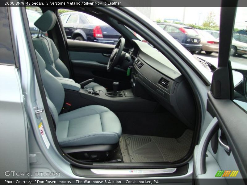 Silverstone Metallic / Silver Novillo Leather 2008 BMW M3 Sedan