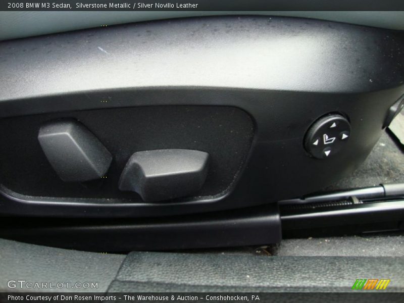 Silverstone Metallic / Silver Novillo Leather 2008 BMW M3 Sedan