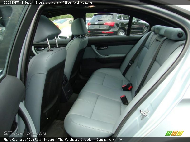 Silverstone Metallic / Silver Novillo Leather 2008 BMW M3 Sedan