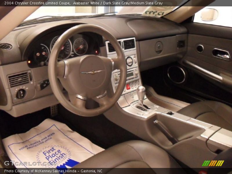 Alabaster White / Dark Slate Gray/Medium Slate Gray 2004 Chrysler Crossfire Limited Coupe