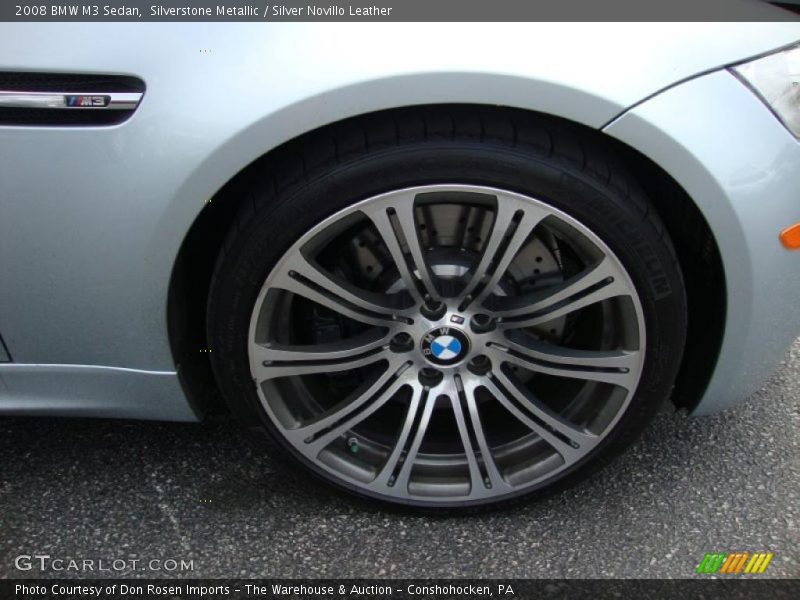 Silverstone Metallic / Silver Novillo Leather 2008 BMW M3 Sedan
