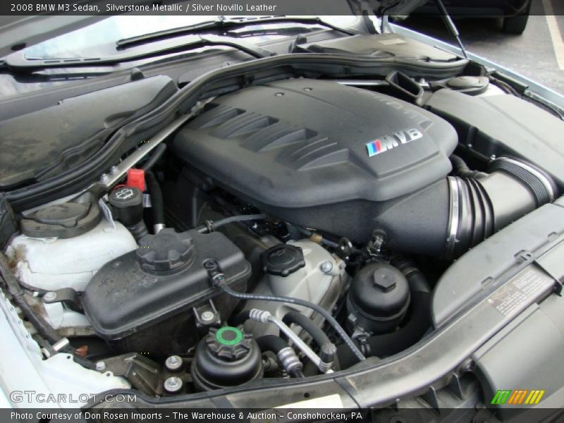 Silverstone Metallic / Silver Novillo Leather 2008 BMW M3 Sedan