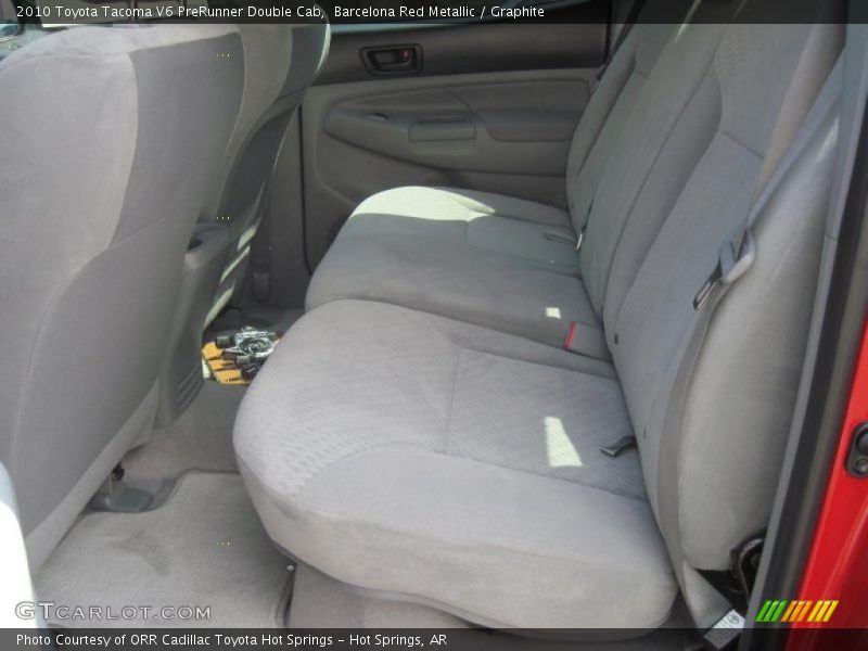 Barcelona Red Metallic / Graphite 2010 Toyota Tacoma V6 PreRunner Double Cab