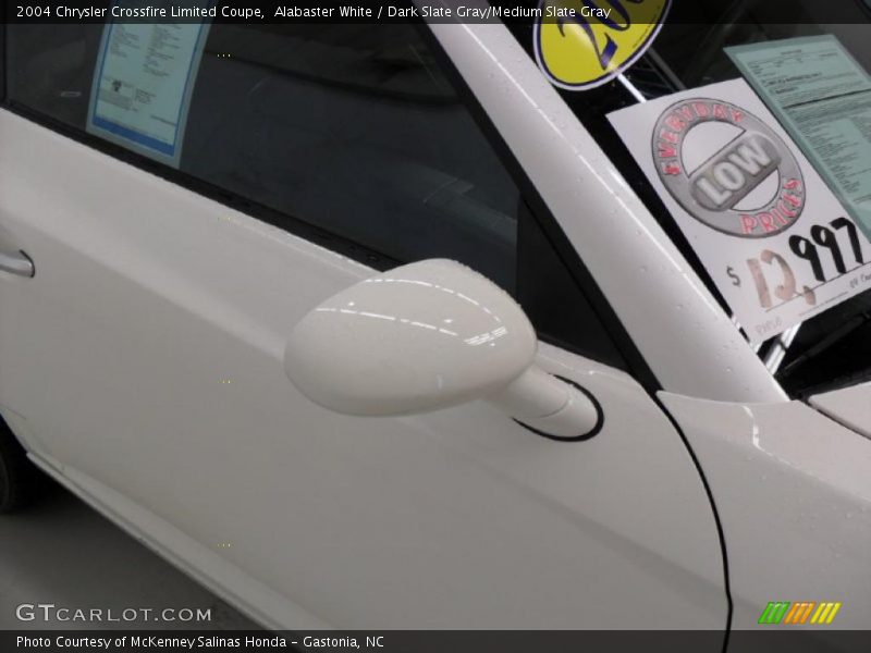 Alabaster White / Dark Slate Gray/Medium Slate Gray 2004 Chrysler Crossfire Limited Coupe