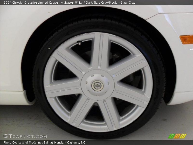 Alabaster White / Dark Slate Gray/Medium Slate Gray 2004 Chrysler Crossfire Limited Coupe