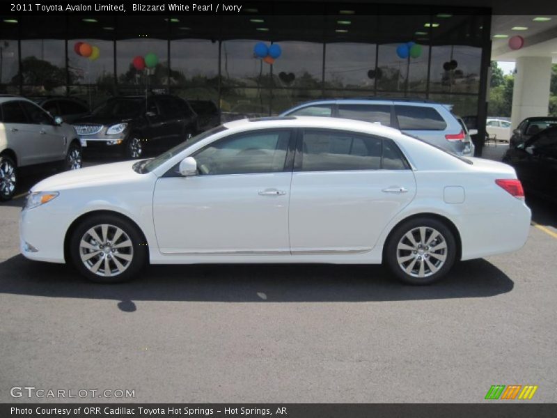 Blizzard White Pearl / Ivory 2011 Toyota Avalon Limited