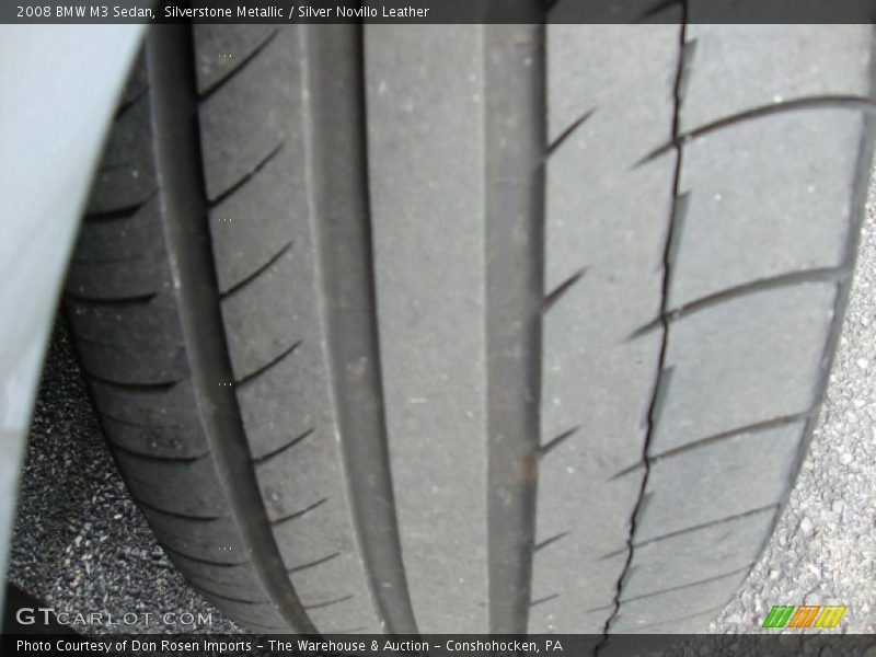 Silverstone Metallic / Silver Novillo Leather 2008 BMW M3 Sedan
