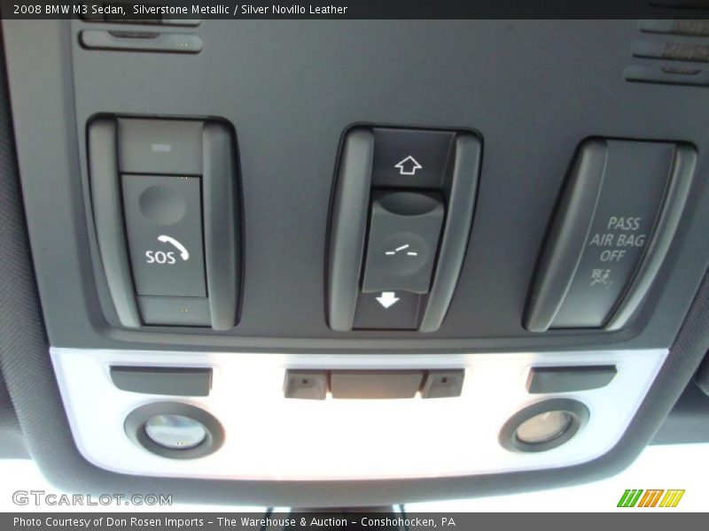 Silverstone Metallic / Silver Novillo Leather 2008 BMW M3 Sedan