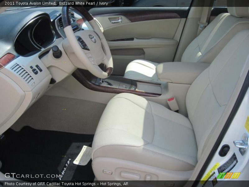 Blizzard White Pearl / Ivory 2011 Toyota Avalon Limited