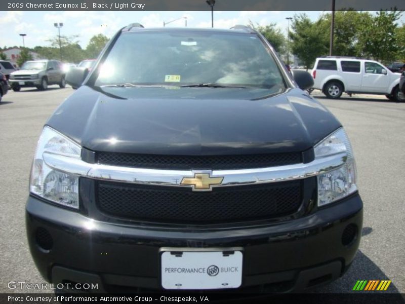 Black / Light Gray 2009 Chevrolet Equinox LS