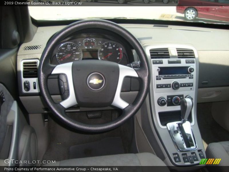 Black / Light Gray 2009 Chevrolet Equinox LS