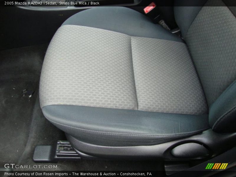 Strato Blue Mica / Black 2005 Mazda MAZDA3 i Sedan