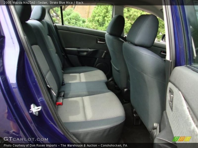 Strato Blue Mica / Black 2005 Mazda MAZDA3 i Sedan