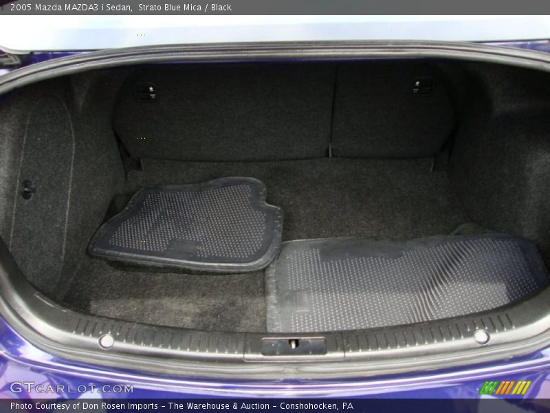 Strato Blue Mica / Black 2005 Mazda MAZDA3 i Sedan