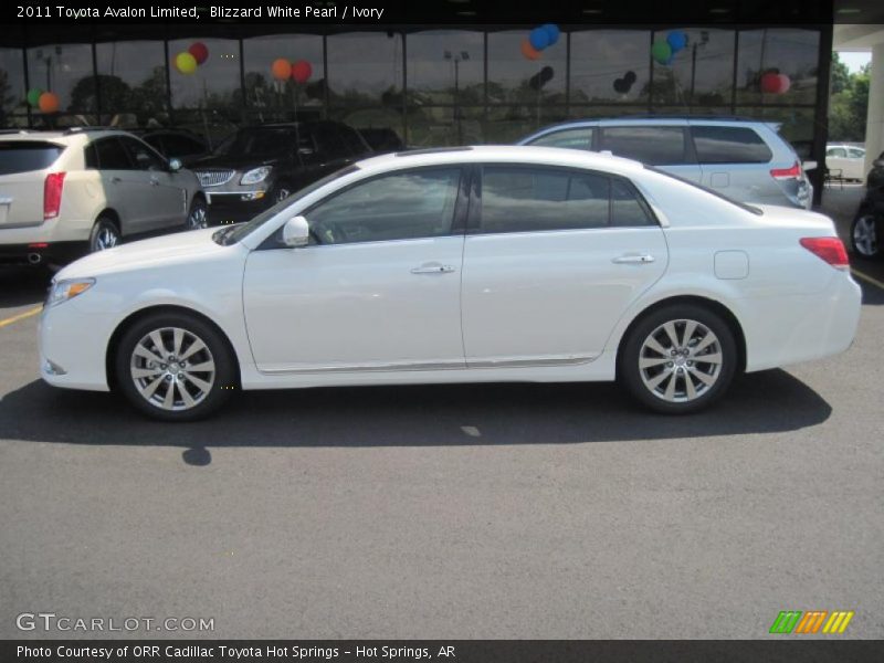 Blizzard White Pearl / Ivory 2011 Toyota Avalon Limited
