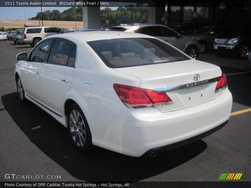 Blizzard White Pearl / Ivory 2011 Toyota Avalon Limited