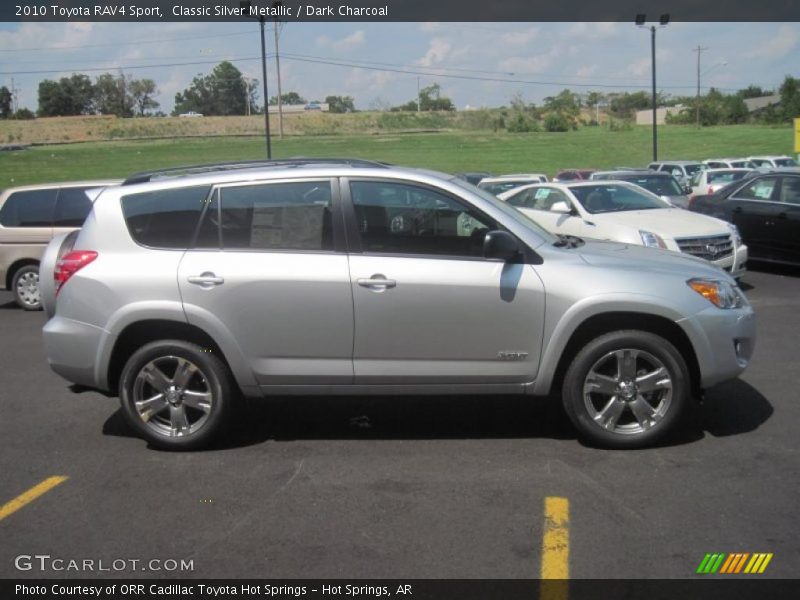 Classic Silver Metallic / Dark Charcoal 2010 Toyota RAV4 Sport