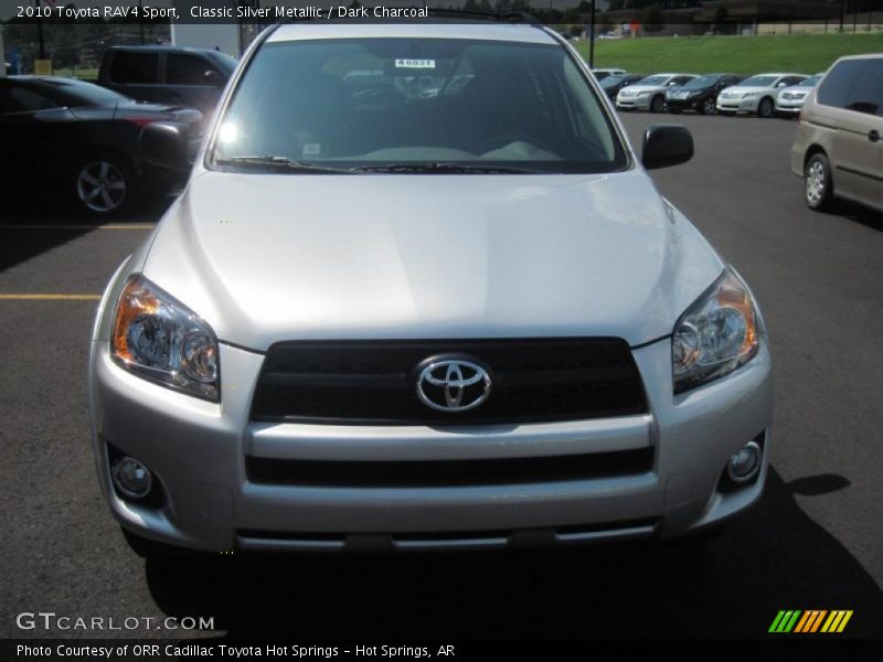 Classic Silver Metallic / Dark Charcoal 2010 Toyota RAV4 Sport